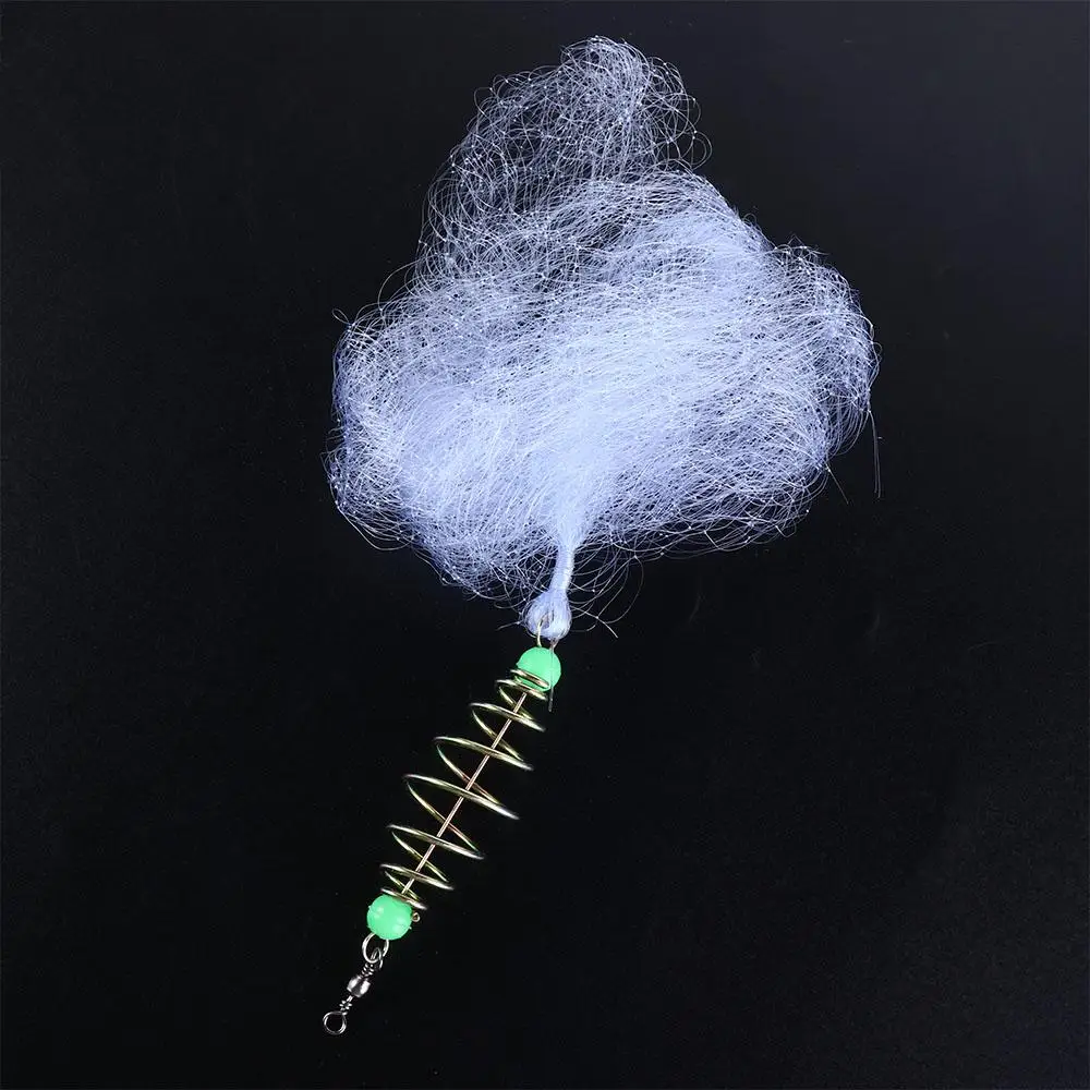 

Web Shrimp Net Bait Trap Lobster Trap Cast Gill Feeder Luminous Bead Fishing Trap Sea Fish Net Minnow Trap Fishing Net Trap