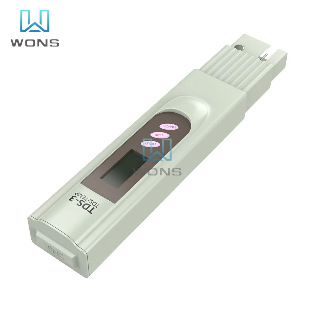 PH Test Pen of Tester Accuracy 0.01 Aquarium Pool Water Wine Urine Automatic Calibration LCD Digital Two Button Test Tool