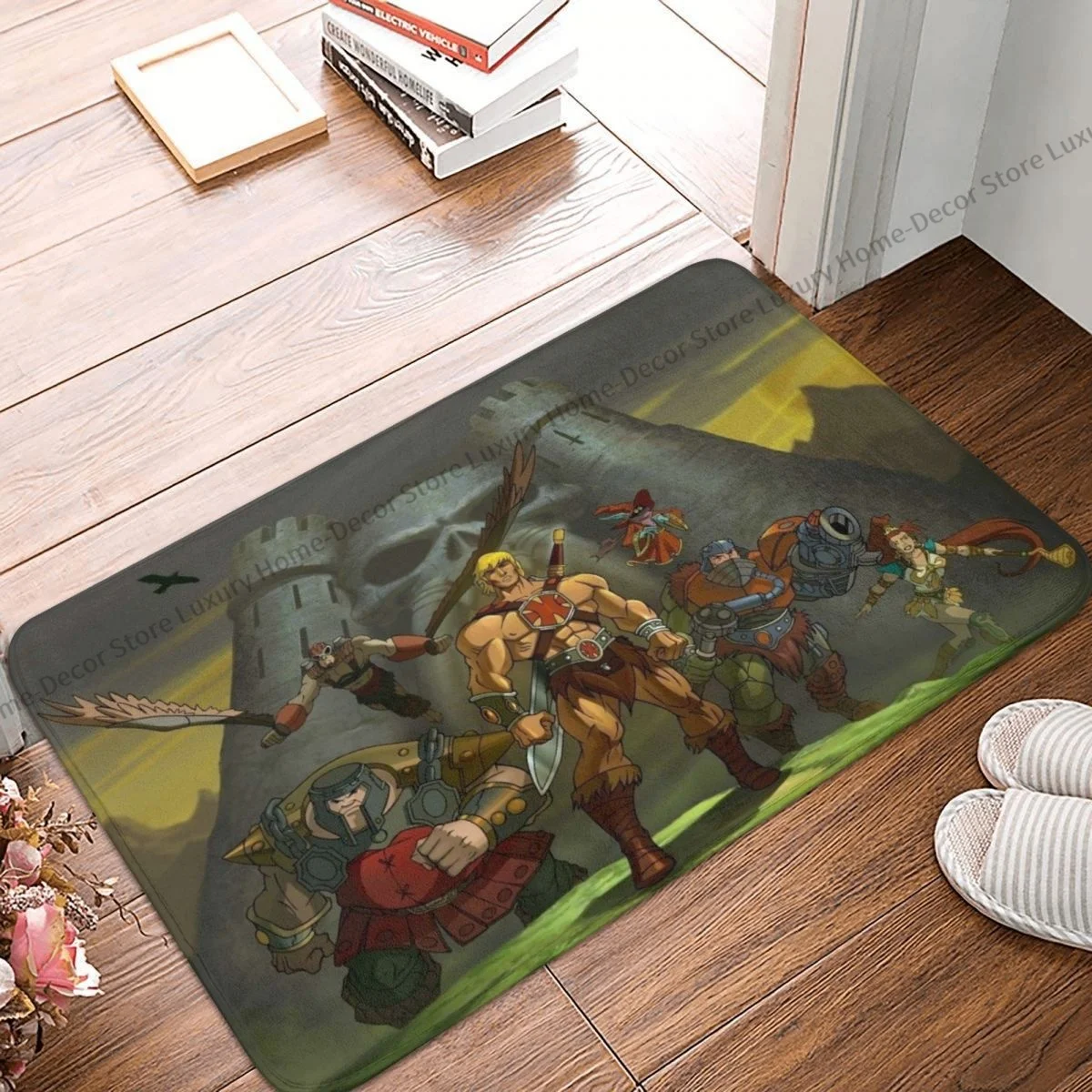 He-Man The Master Of The Universe Non-slip Doormat Living Room Mat The Castle Floor Carpet Entrance Door Rug Indoor Decor