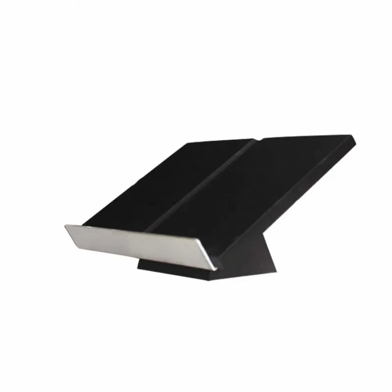 Minimalist metal solid wood bookshelf Magazine shelf Study hotel room ornament