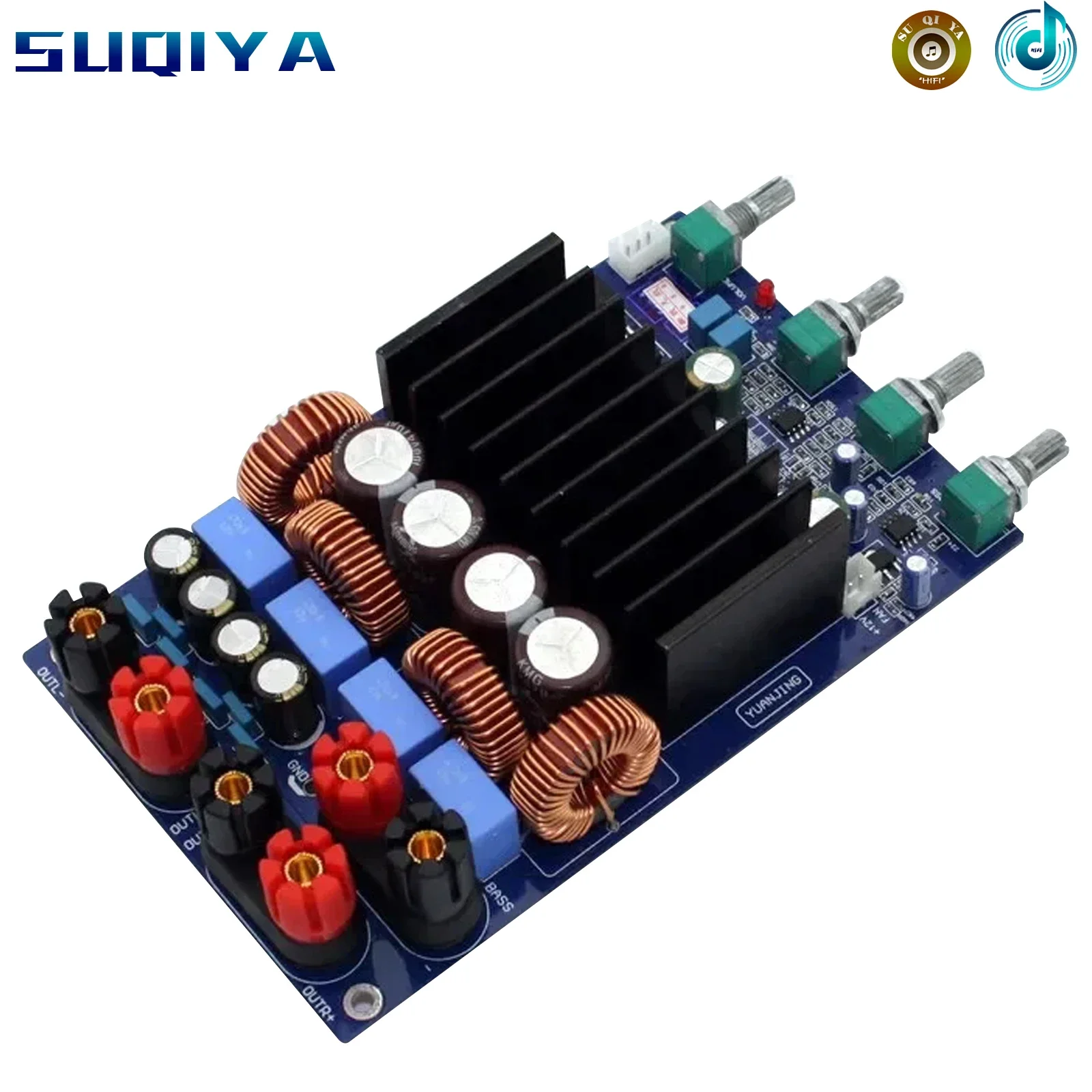 

Promotions DC48V TAS5630 2.1 digital amplifier board Using original TAS5630, OPA1632DR, TL072(300W + 150W + 150W)