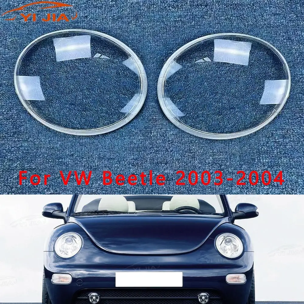 

For VW Beetle 2003 2004 Headlight Cover Plastic Headlamp Len Lampshade Shell Replace The Original Glass