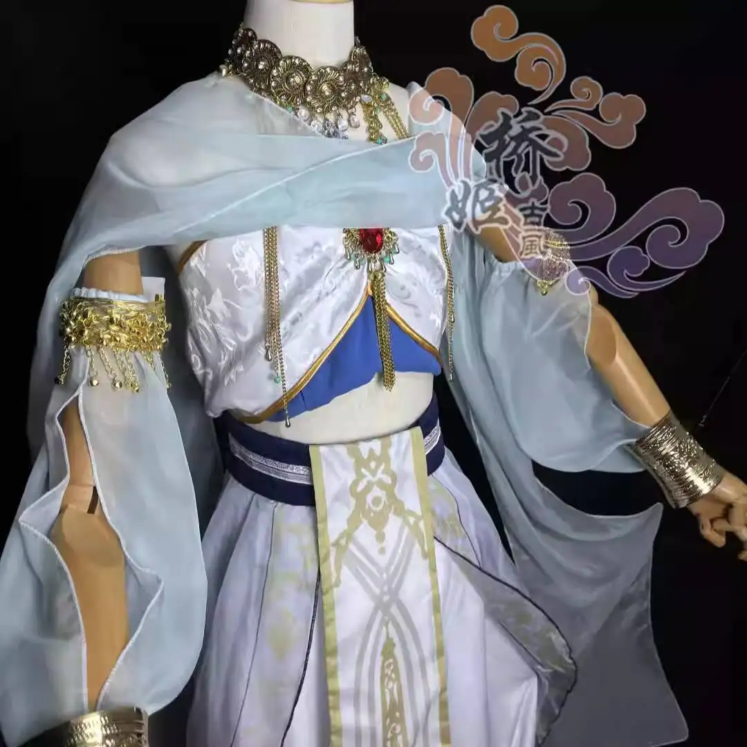 

Rafayel Temple Qiyu Game Love and Deepspace Косплей Костюм Ци Юй Мерман Костюм Татуировка Рыбья Кость Опора Мужчины Хэллоуин Индивидуальные