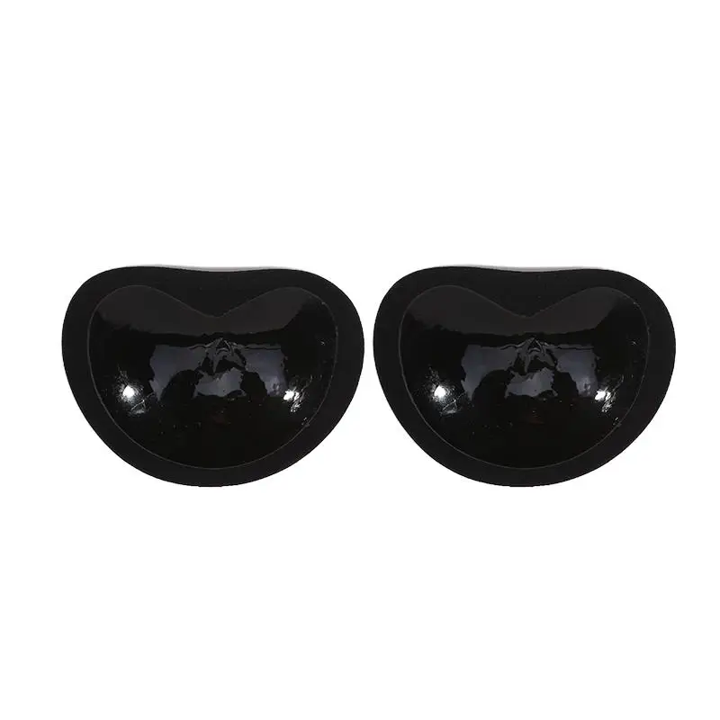 自己粘着ブラジャープッシュアップ再利用可能なブラジャーインサートパッドスティックオンソフト胸エンハンサーパッドスポンジ胸リフトパッドビキニカップエンハンサー