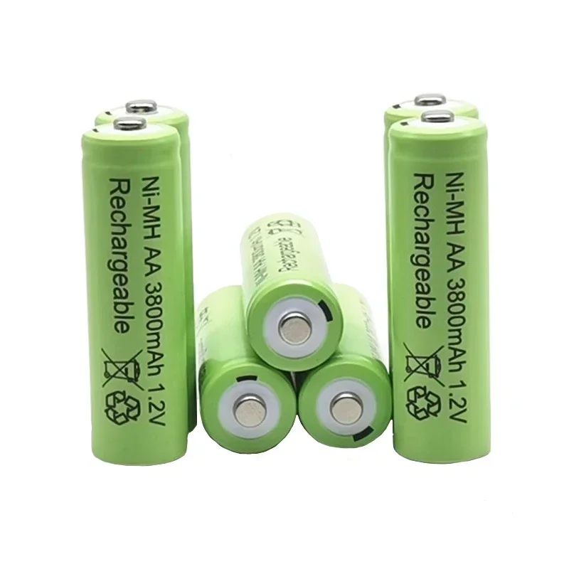 3800mAh AA 1.2V Battery Ni-MH Rechargeable Battery for Toy Remote Control Rechargeable Batteries AA 1.2v 3800mah Battery