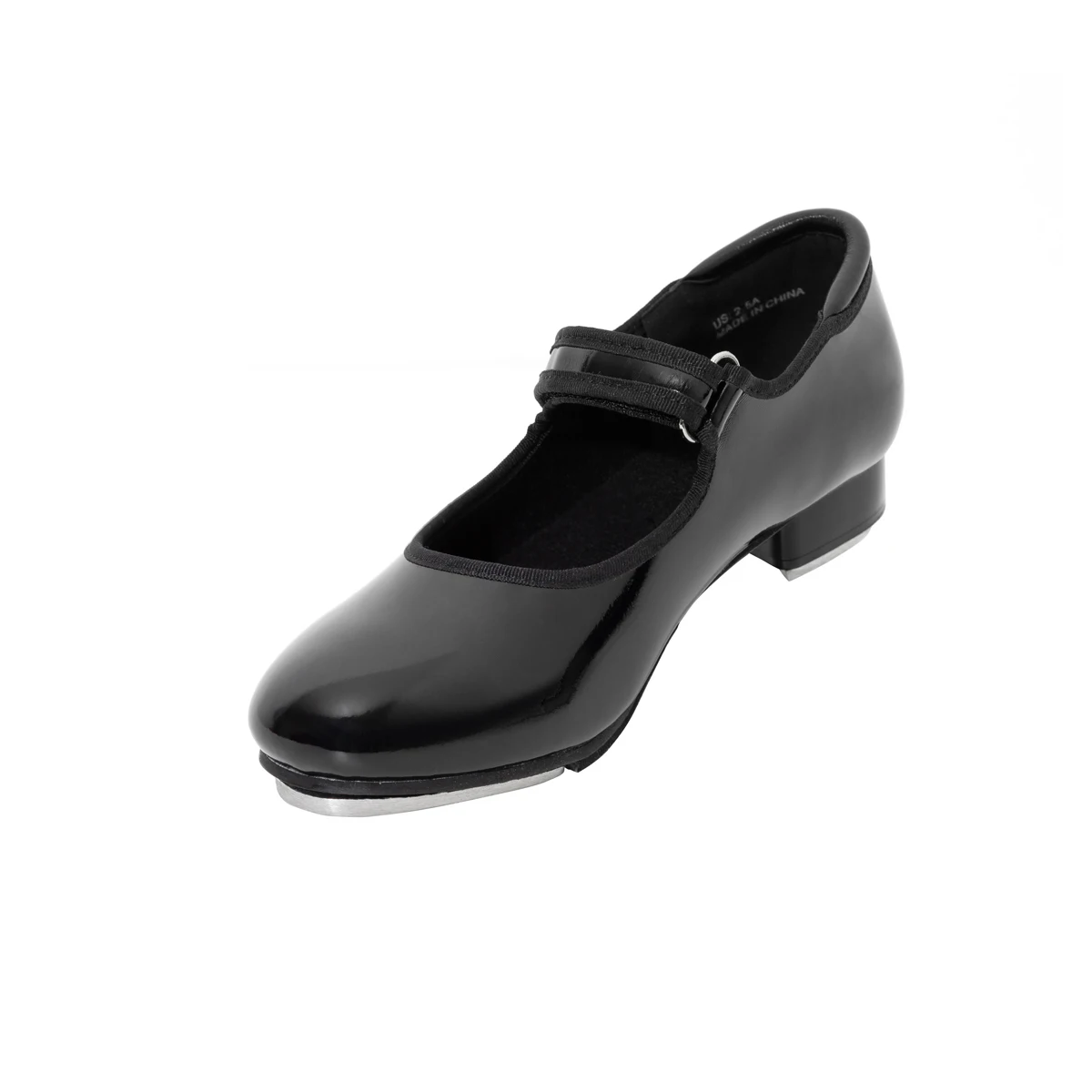 Dynadans Patent Easy Strap Tap Shoe for Girls and Boys (Toddler/Little Kid/Big Kid)