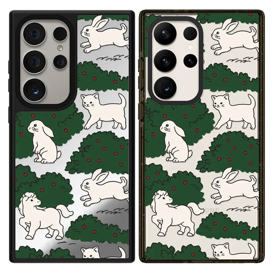 6031274 Mirror / Acrylic Magnetic Case: Compatible with Samsung Galaxy S23 U S24U S25 S26 Ultra S25+ S26 Plus Shell