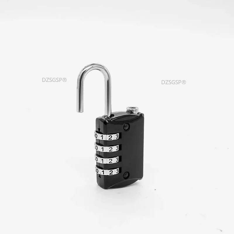 TSA Customs Code Lock For Suitcase Baggage Toolbox Luggage Travel Lock Bike Lock 4 Dial Digit Password Lock Travel Padlock