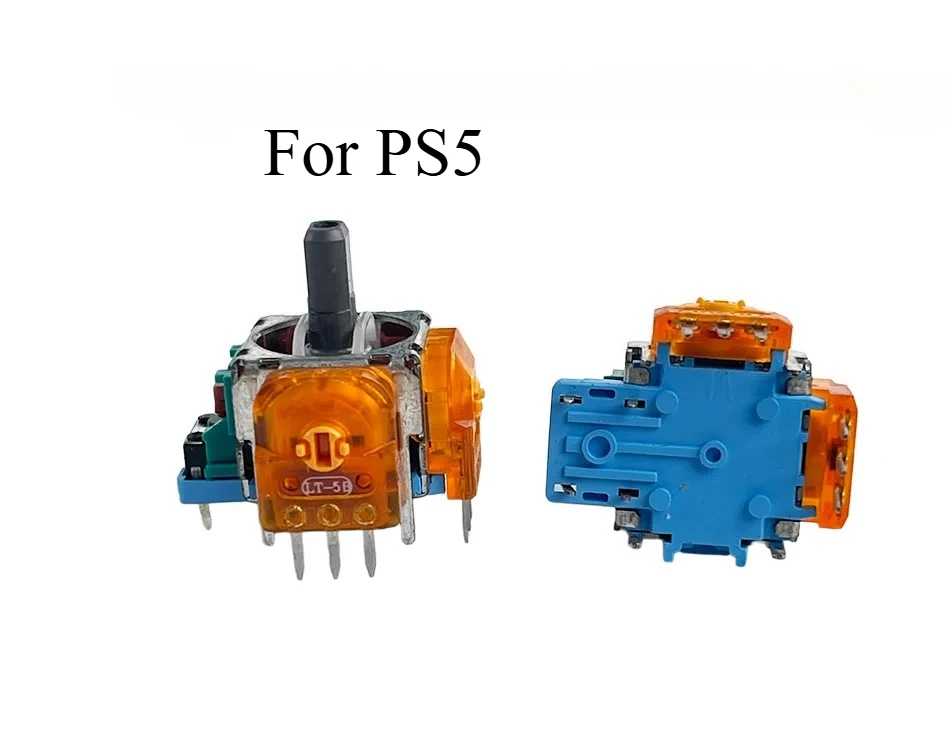 

50PCS/100PCS TMR Electromagnetic Joystick For PS5 Gamepad ALPS 3D Analog Stick For PS4 Controller TMR Potentiometer Rocker