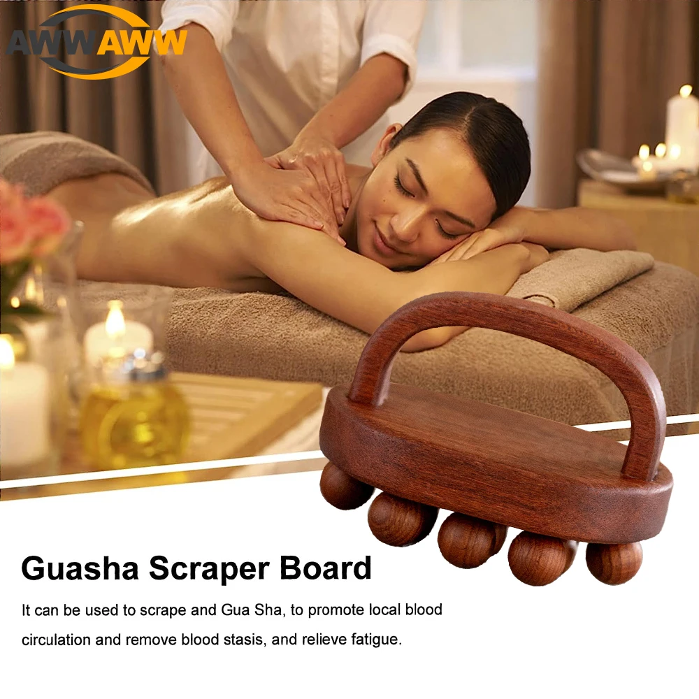 

Wood Therapy Tools for Body Shaping,Wooden Massage Tools,Lymphatic Drainage Massager Body Sculpting Tools,Wooden Gua Sha Tools