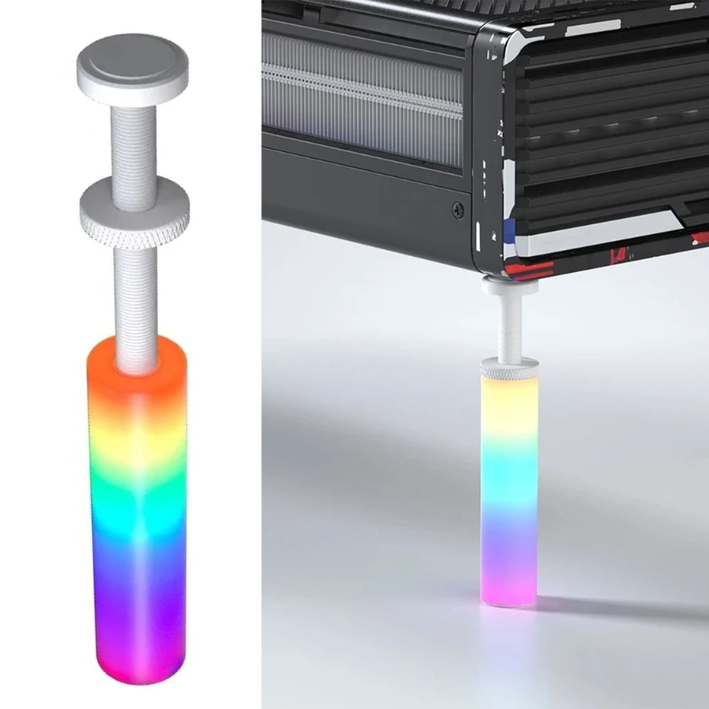 

Universal ARGB GPU Support Brackets For PC Builds 5V 3Pin Interfaces Metal Plastic Structure AntiSag Design Quickly best sale