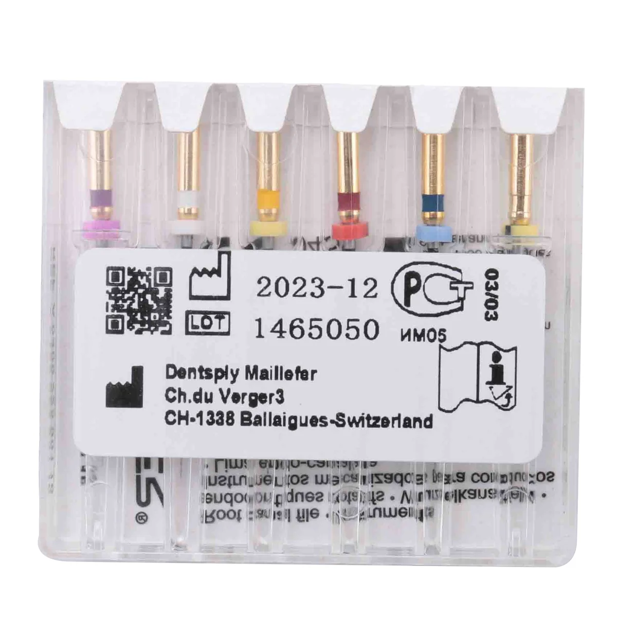 T71C X-Pro Gold Protaper NITI Rotary Files، 6 قطع من ملفات الذاكرة التي يتم التحكم فيها إندو (مختلف 25 مم)