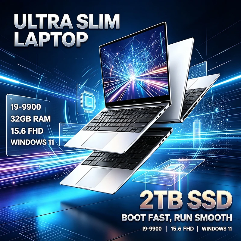 Notebook Ultra Slim de 15,6