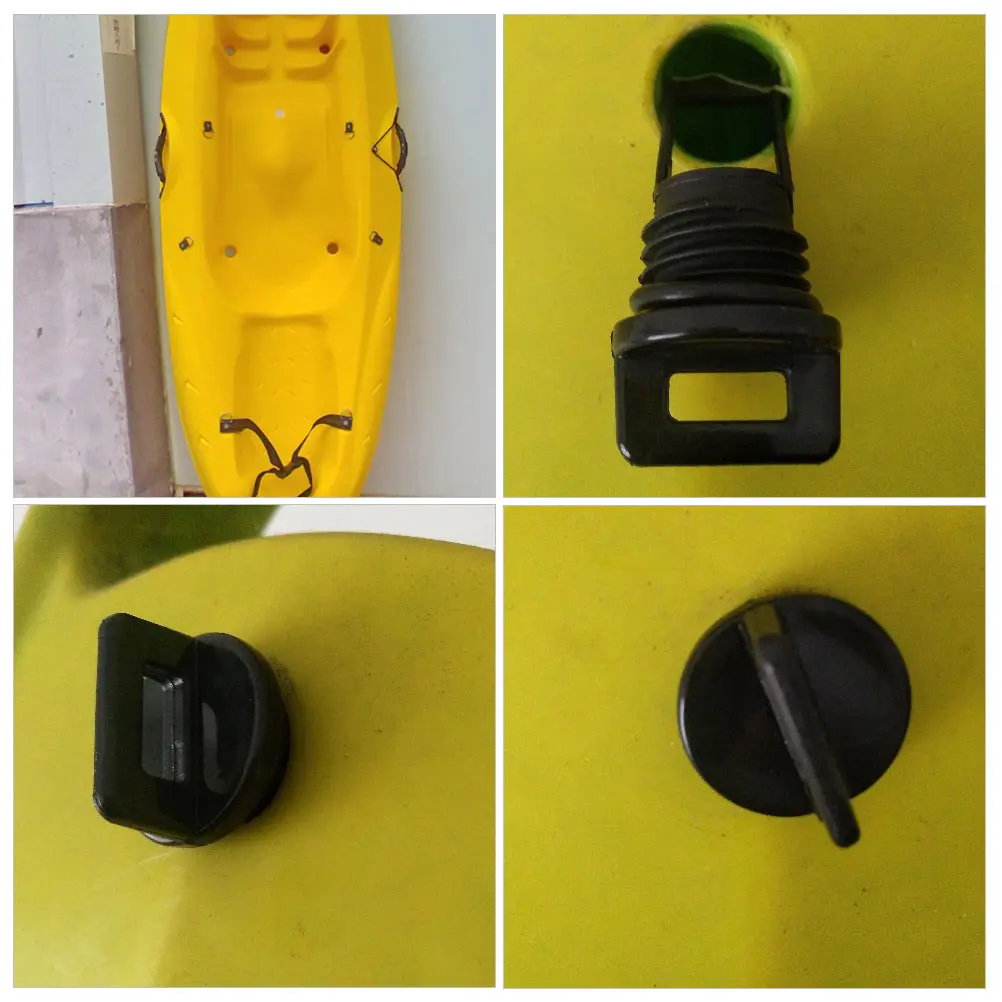5Pcs Marine Boot Zubehör Kajak Kanu Teile Attika Stopper Bung Ablauf Löcher Stecker Verdickt Tragen Beständig Kanu Für angeln – Detail 3