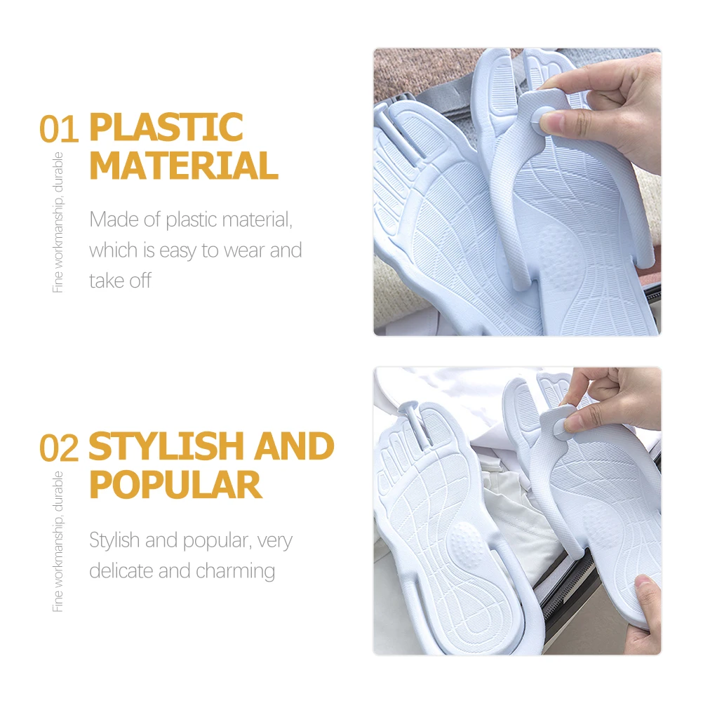 

Foldable Beach Sandals Lightweight Non Skid Shower Slippers Comfortable Breathable Size S 35 36 Travel Summer Shoes