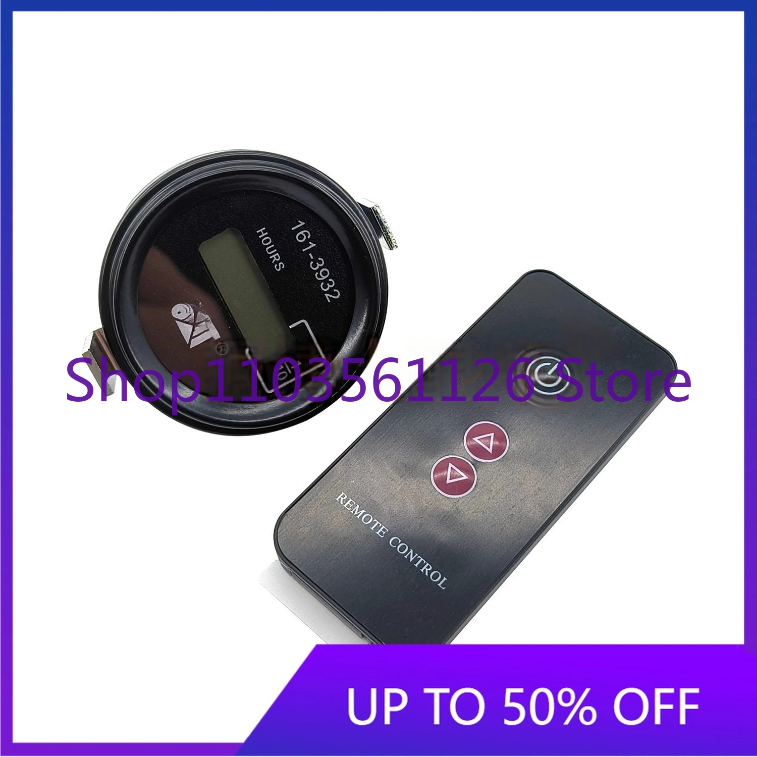 High Quality Excavator Remote Control Hour Meter Timer 161-3932 Compatible with 305.5 307 313 318 320 323 329 336 Models