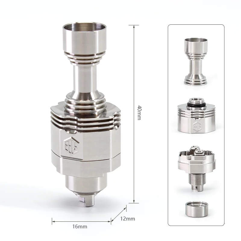 SXK Four One Five 415BB V2 RBA Vape MTL 316 BB Mod Billet Box Boro 0.8/1.0/1.2/1.5/2 replacement coil for vape mods - gallery image 3