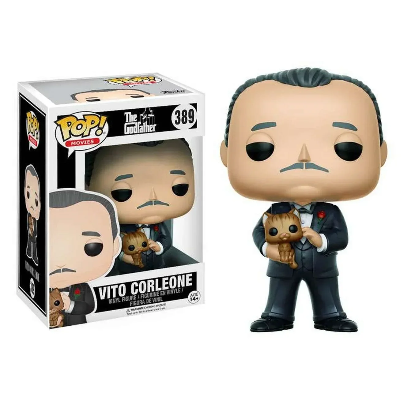 Funko POP the Godfather Vito Corleone 389# Italy Vinyl Dolls Figure Brinquedos Collection Model Toys For Children Christmas Gift