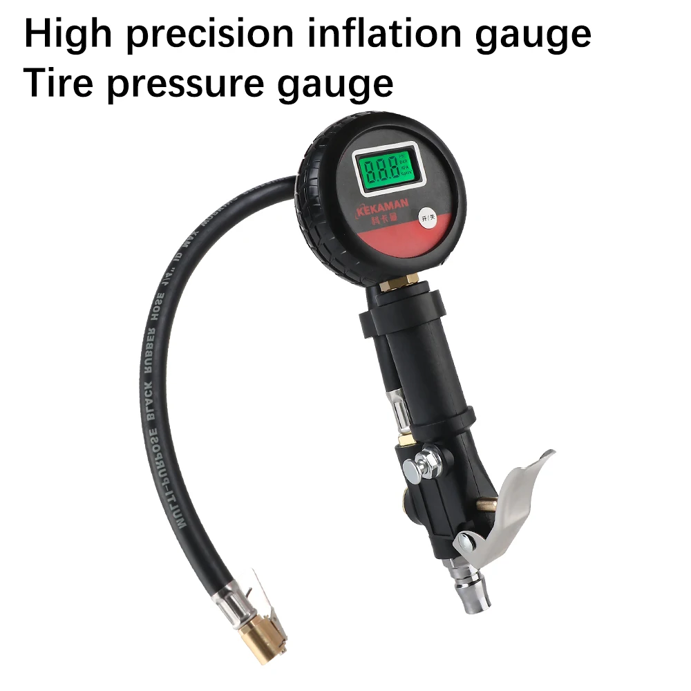 For Car Truck Vehicle Motorcycle High Precision Monitor System Test Accessories LCD Digital Tyre Tester Auto Tire Pressure Gauge