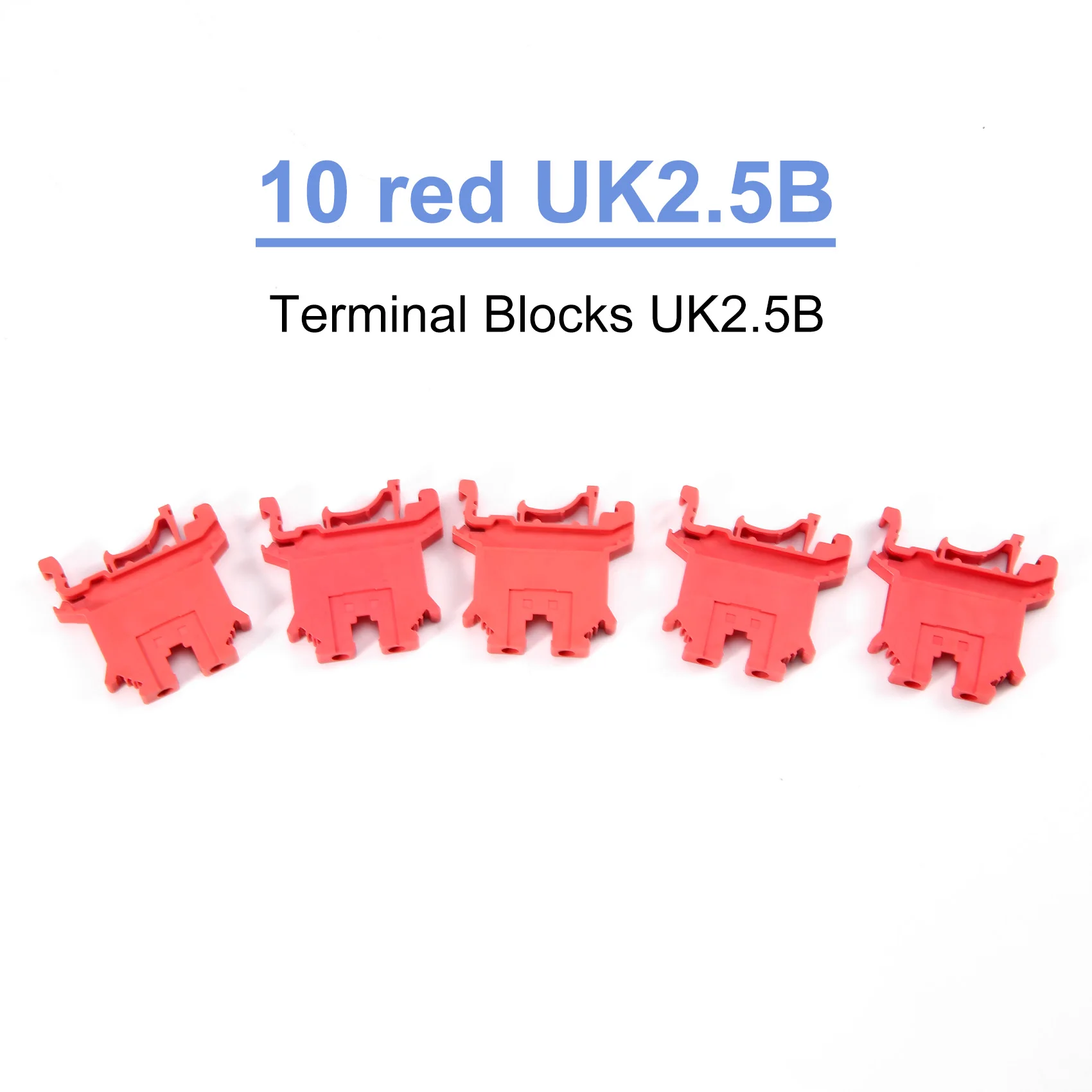 DIN Rail Terminal Blocks Kit Terminal+Ground Blocks+Aluminum Rail+End Brackets+End Covers+Jumpers Kits