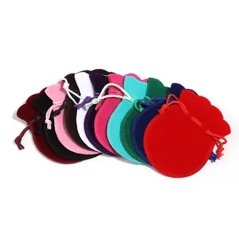 10個葫蘆型天鵝絨禮品袋 彩色抽繩首飾袋 收納袋 適用於婚禮、聖誕節派對禮品包裝袋 10 最佳銷售 珠寶袋 - №9