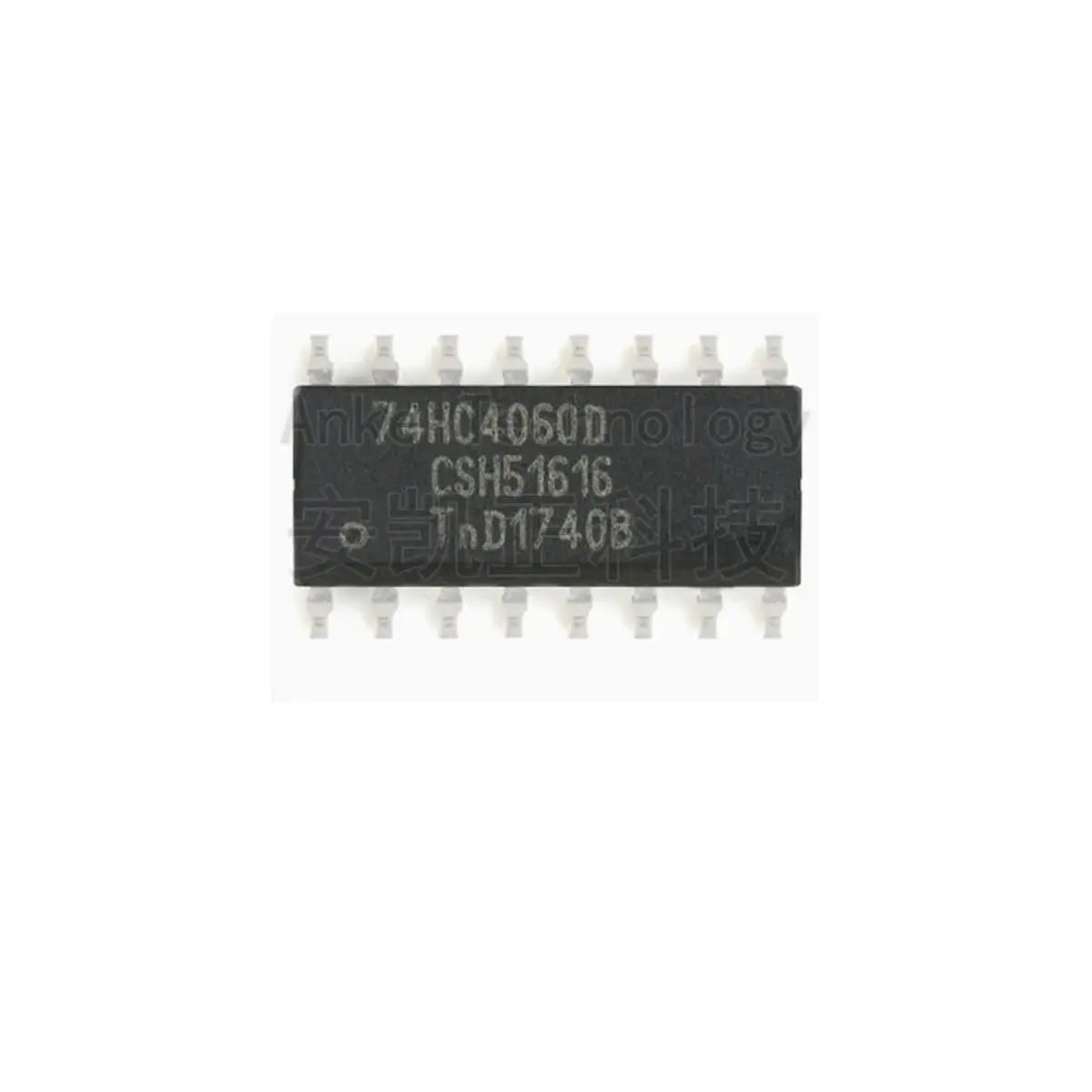 

10 шт. Оригинальный 74HC4060D, 653 SOIC-16 с генератором, 14-ступенчатый двоичный счетчик пульсаций.