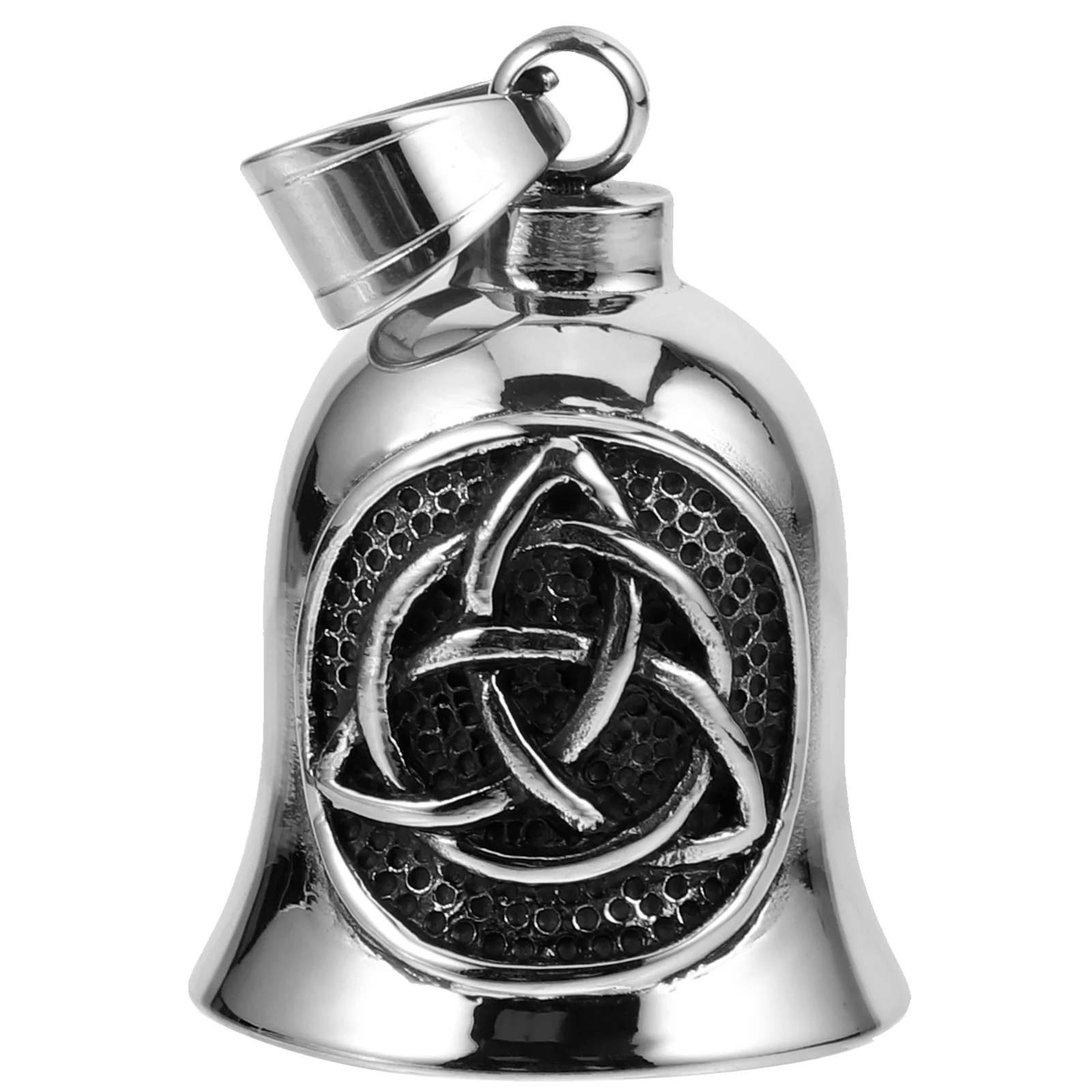 AliExpress Stainless Steel Motorcycle Bell Keychain Vintage Decorative Lucky Symbol Pendant Keyring Bike Charm Good Luck Accessory