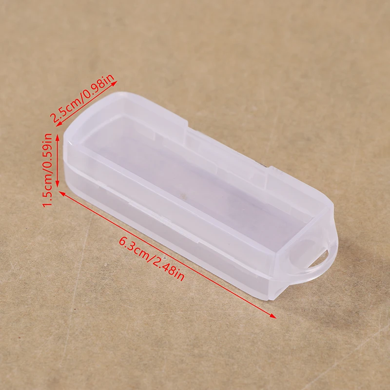 For OTG Rotating Drives Home Organization Storage Bins 5pcs PC USB Flash Drive Cases Contemporary Style Storage Boxes With Lids