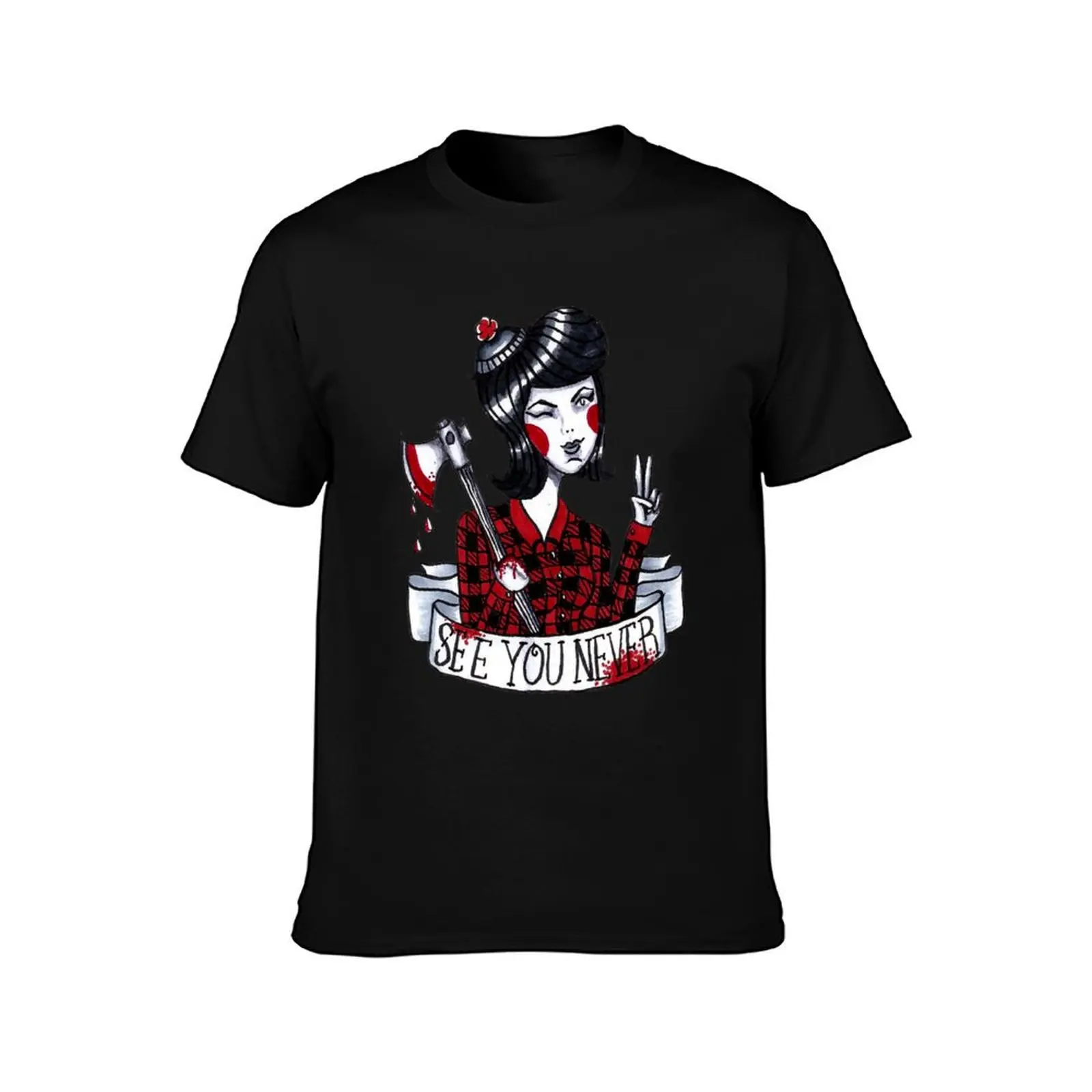 Chop T-Shirt Utility Work Short Sleeve Top T-Shirt