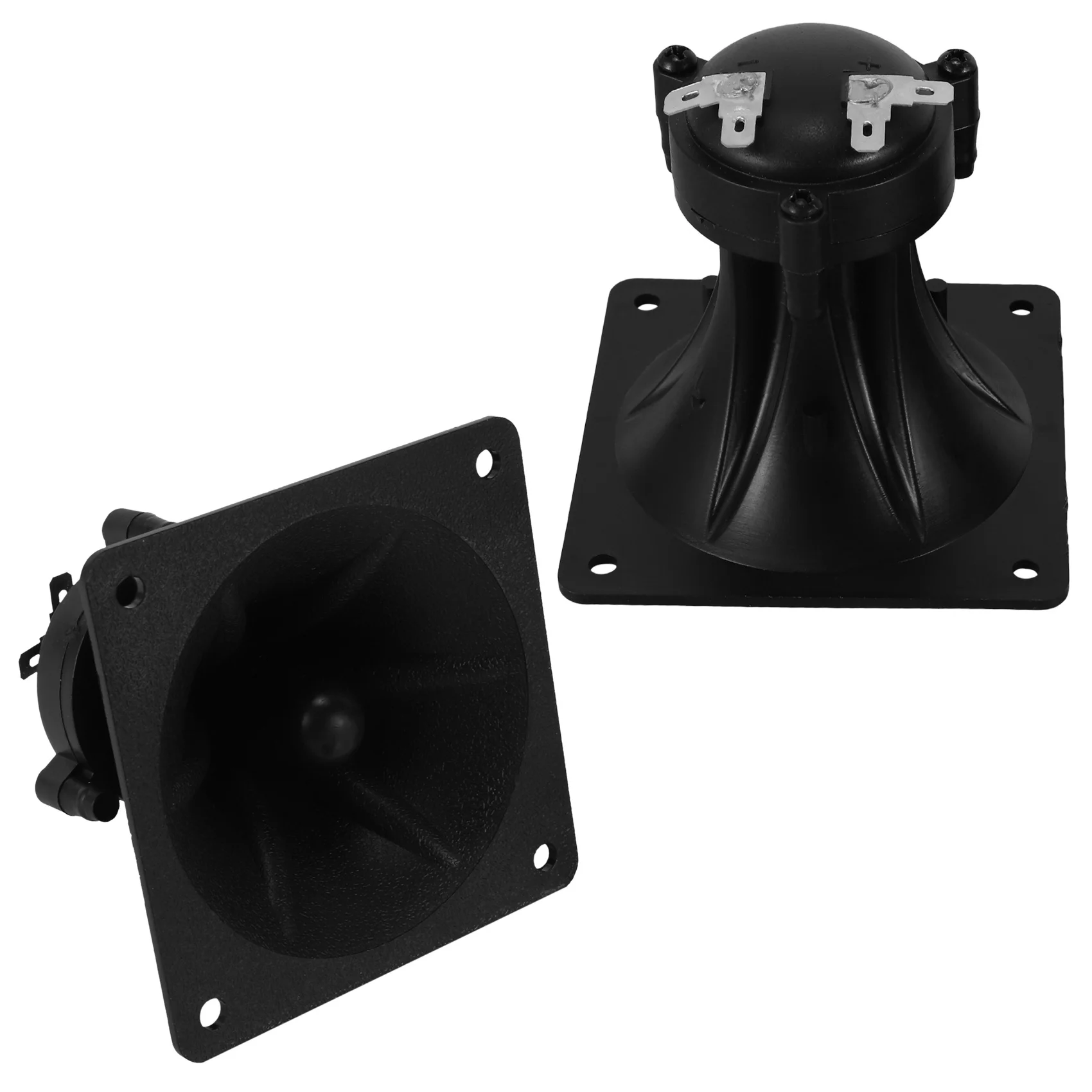 A98Z 2Pc Tweeters Piezoelectric Tweeter Loudspeaker Buzzer Treble Square Audio Speaker