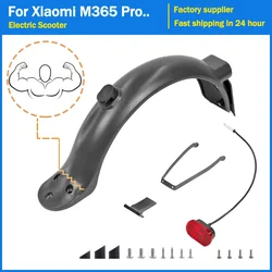 For Xiaomi Mi3 M365 Electric Scooter Rear Mudguard Fender Hook Brake Taillight kit PRO 2 1S Taillight License Plate Part