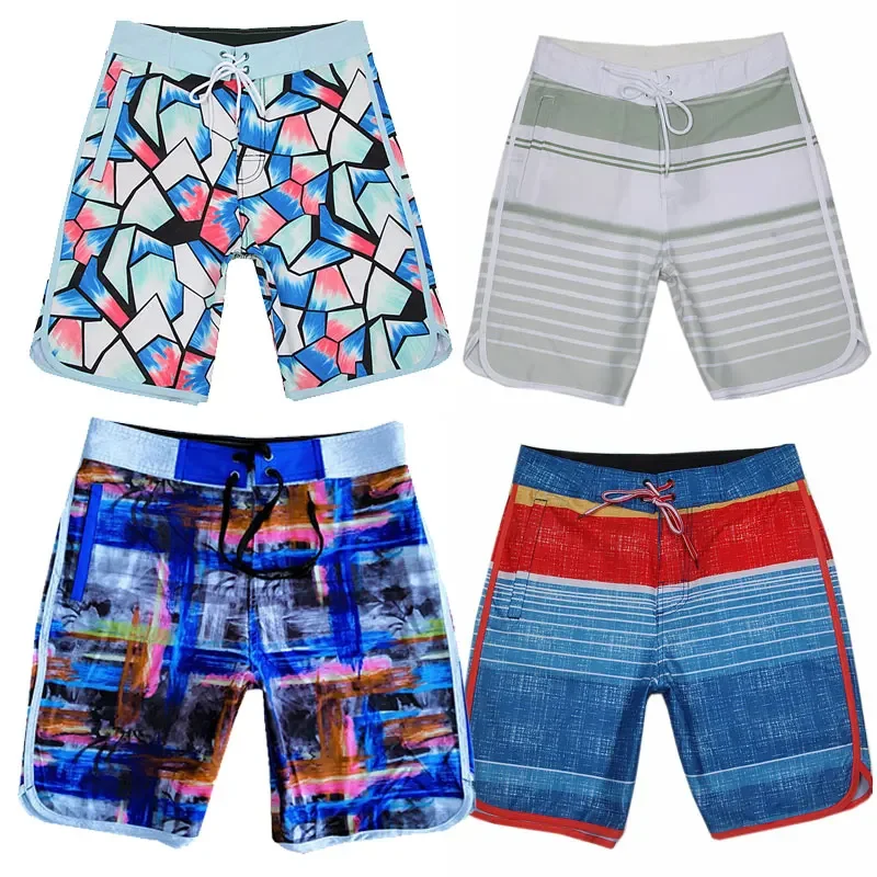 Beach pants men enter the water loose dry five minutes swimming trunks against awkward seaside resort shorts surf short de bain