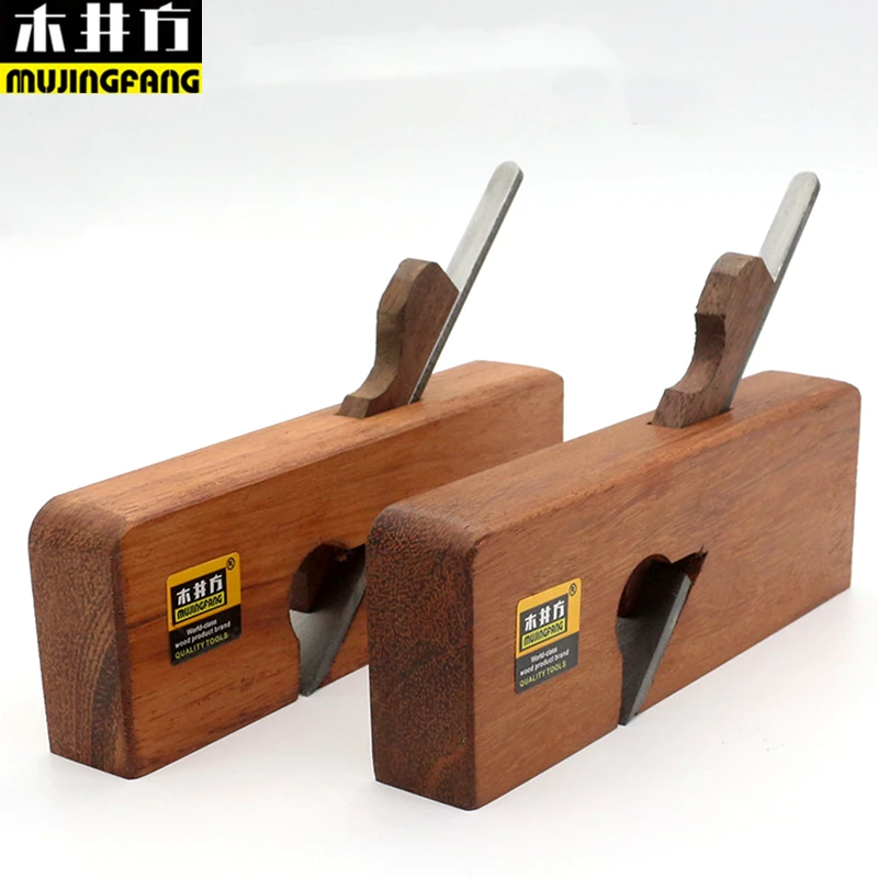 Rosewood Flat-Profile bottom Shoulder Planes Adjustable planer,Woodworking Trimming Carpenter Grooving Stream single line tool