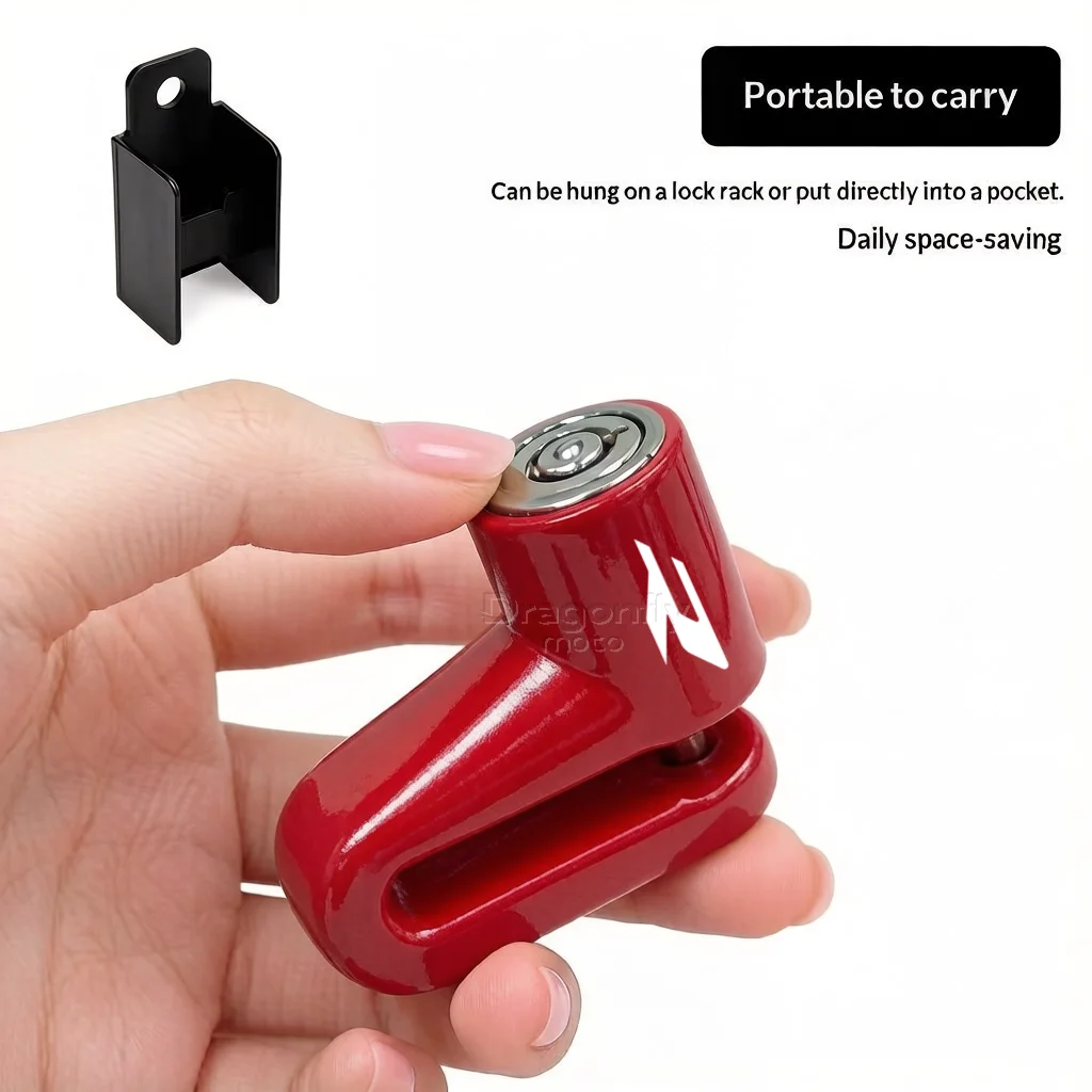 

For BMW R1250R R1200R R1150R R1100R R850R F900R F800R Motorcycle Disc Lock Safety Theft Protect Cap Anti-theft Lock