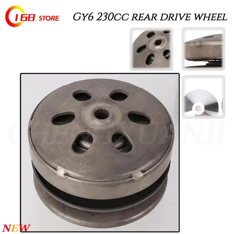 

Новые аксессуары для картинга на пляжном велосипеде GY6-230cc, аксессуары для двигателя, активное колесо и муфта с приводным колесом