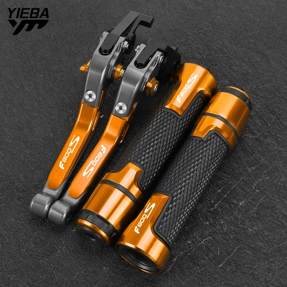 

FOR BMW F800S 2006 2007 2008 2009 2010 2011 2012 2013 2014 Motorcycle Brake Clutch Levers Handlebar Handle bar Hand Grips ends