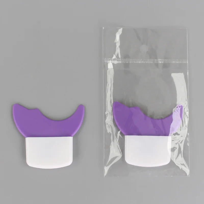Multifunzione Ciglia Ombretto Cuscinetti ausiliari Silicone Riutilizzabile Strumento rapido per il trucco degli occhi Mascara Scudo per ciglia Applicatore Guardia