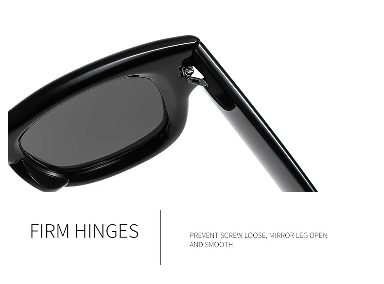 Modische Retro-Sonnenbrille mit quadratischem Rahmen für Damen und Herren, klassische Designer-Sonnenbrille mit kleinem Rahmen, trendige Sonnenbrille, UV400-Schutz – Detail 13