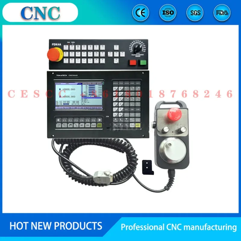 CNC Lathe Controller Kit 9640/Cnc9650 Replaces Cnc4640 With The Latest Cpu And Large Memory (512Mb)