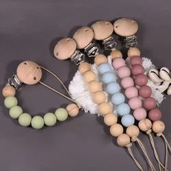 Baby Pacifier Holder Flower Silicone Dummy Clip Teether for Babies Pendant Newborn Stuff Gifts Babies Toys 0-6 Month Accessories