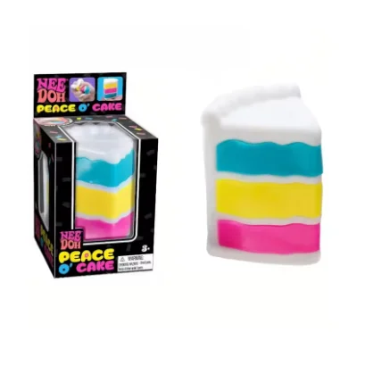 Heißer Schylling NeeDoh Nice Cube, sensorischer Anti-Stress-Block, weiches, knautschbares Stressabbau-Fidget-Spielzeug, ideales Souvenir-Geschenk für Kinder