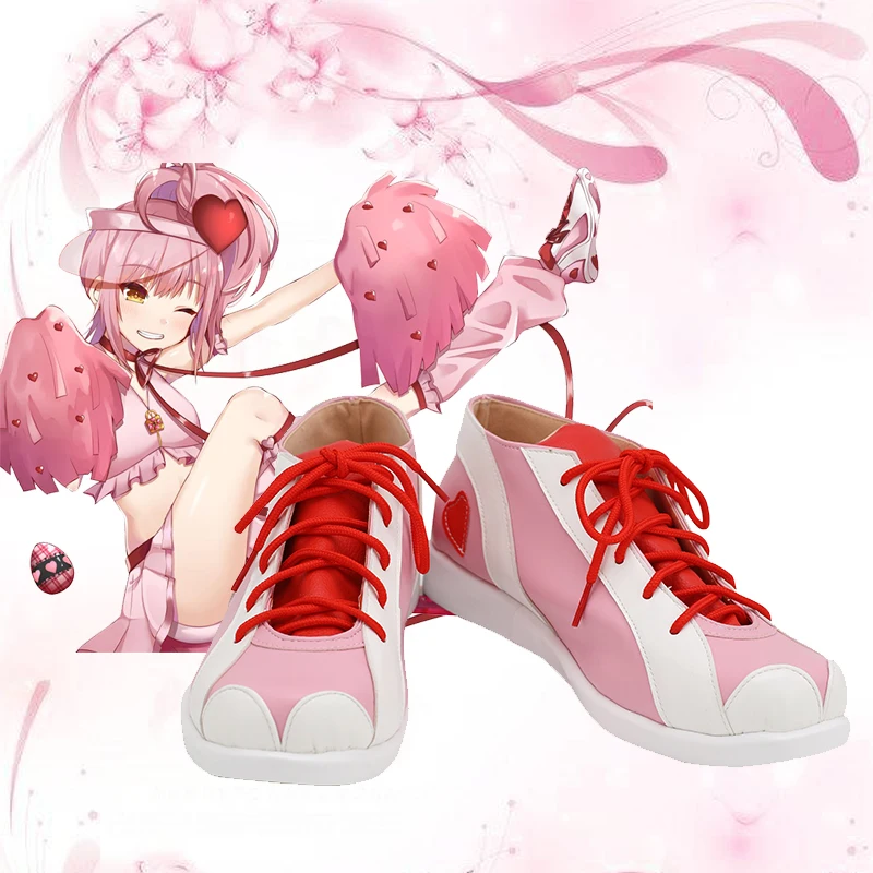 

Shugo Chara Hinamori Amu Cosplay Shoes Boots Anime Halloween Carnival Costume Props Custom Made