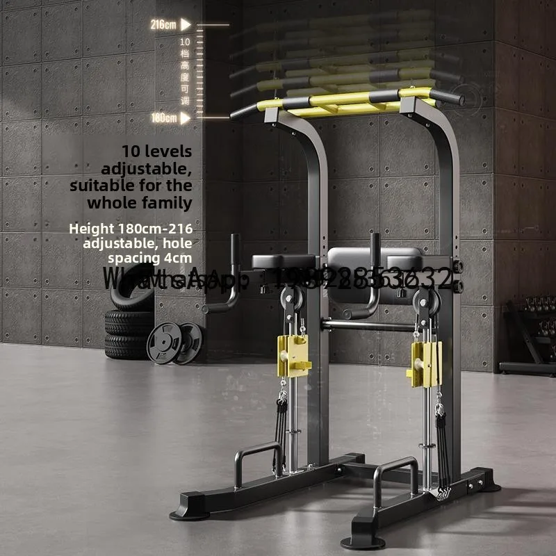 XL   Home Indoor Pull-Up Bar Single Bar Floor Hanging Bar Fitness Equipment