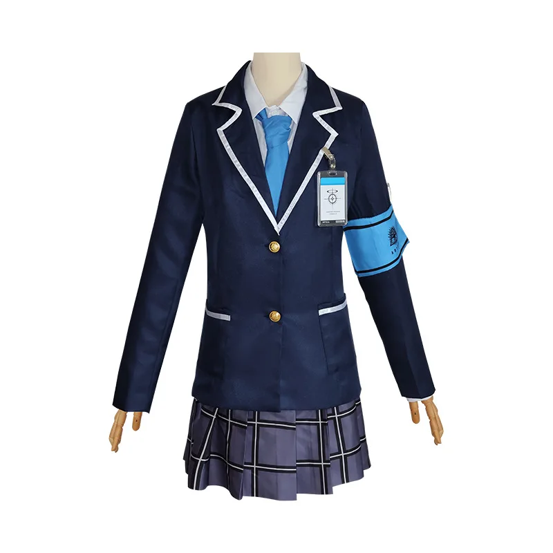 

Blue Archive Cosplay Costume Of Kuromi Kinen A School Uniform (JK Uniform) Halloween Costume