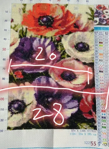 Customized Handmade Cross Stitch finished Beautiful flower embroidery for home decoration 2-5 months