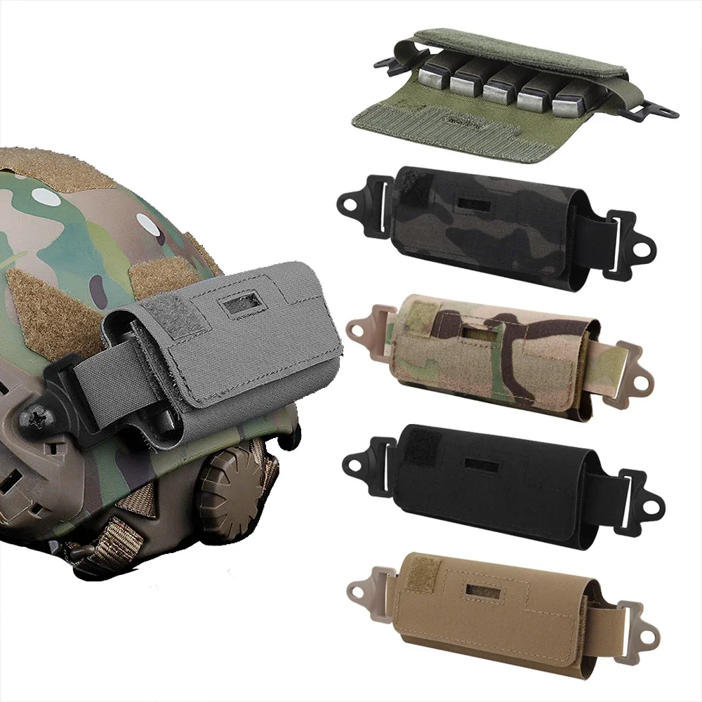 NVG Counterweight Pouch Tactical Helmet Weight Bag for OPS-Core Fast BJ/PJ/MH Airsoft Gear