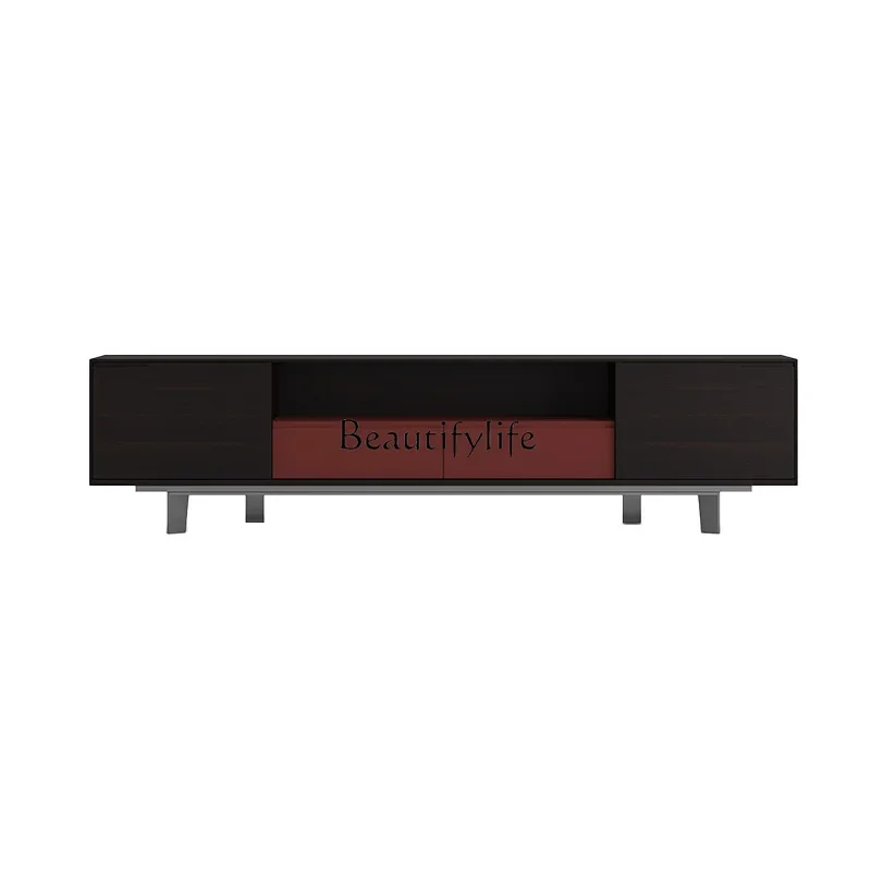 

FG40Italian-Style Light Luxury High-Leg TV Cabinet Modern Minimalist Living Room Locker