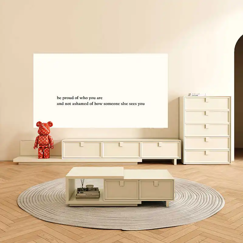 Meuble de Rangement pour Tv, Console de Salon Moderne, Support Esthétique pour Salle à Manger Complète