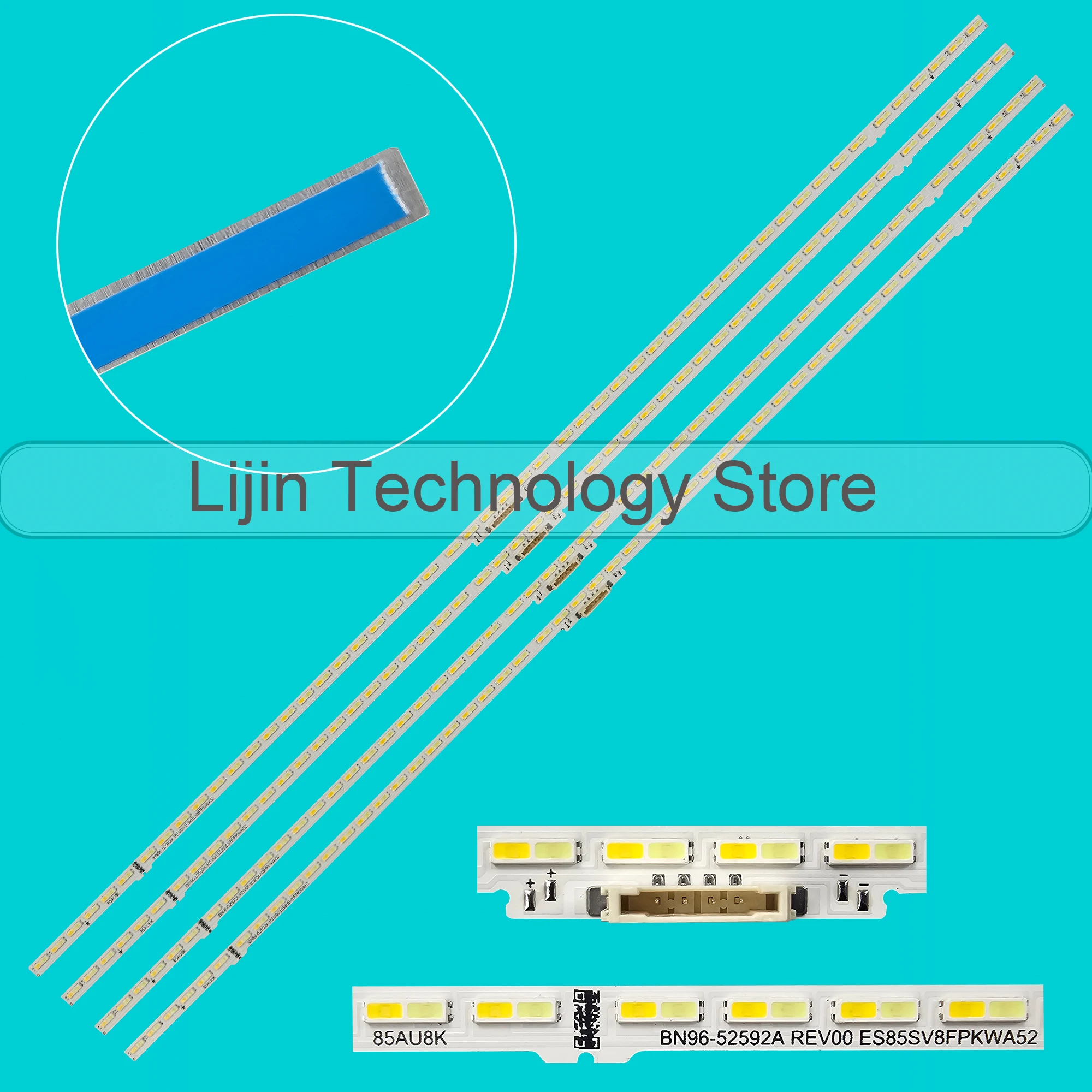 

LED backlight strip For 85AU8K 85Q60A BN96-52592A ES85SV8FPKWA52 LM41-01047A/C UN85AU8000 UN85AU800DF UA85AU8000 UN85AU8000G