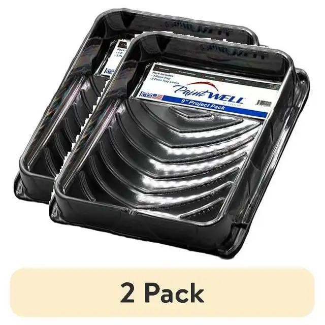 

(2 pack) LINDAR PAINTWELL™ 1 Tray + 3 Liner 9" Project Pack